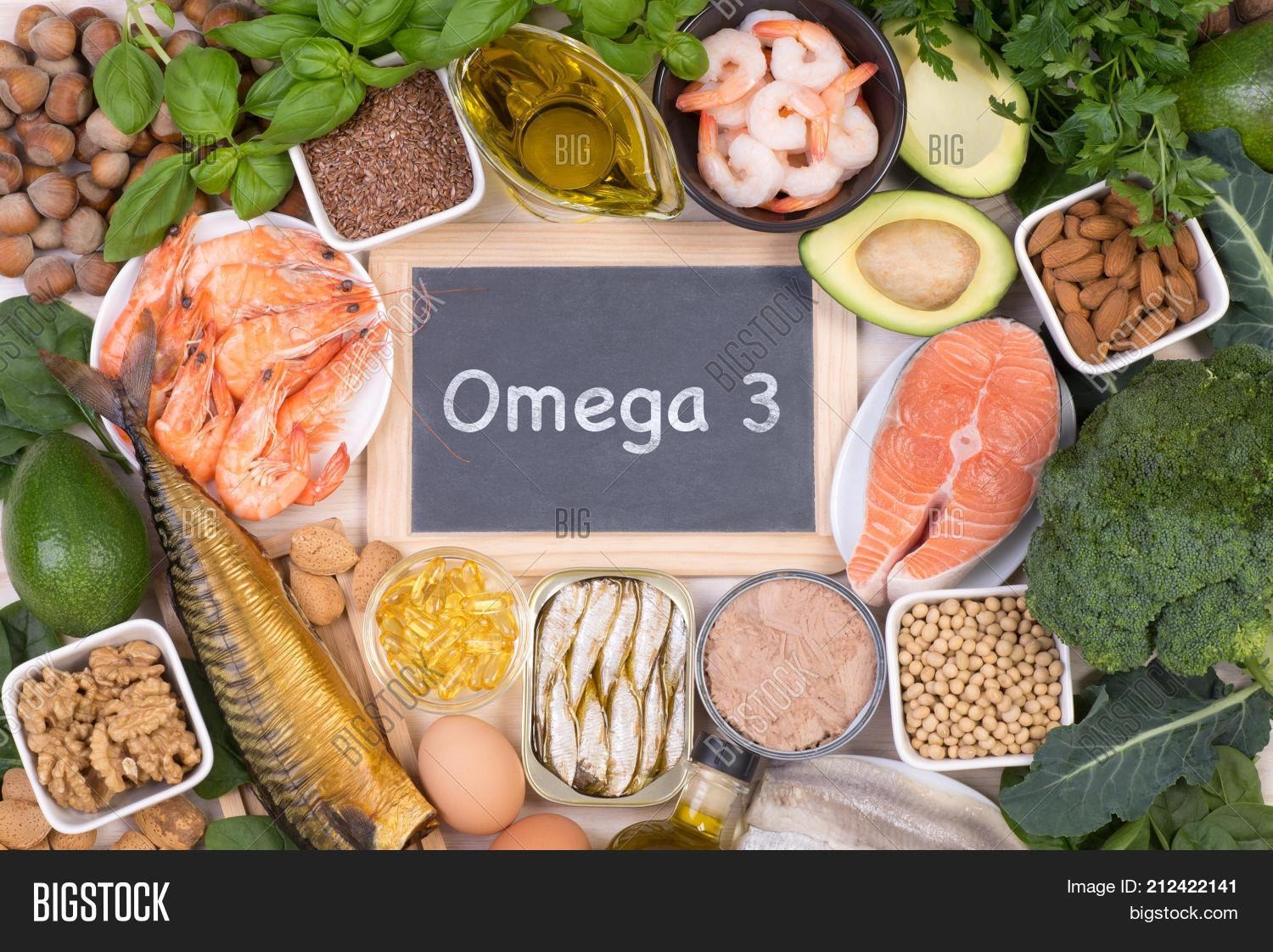 thức ăn chứa omega3