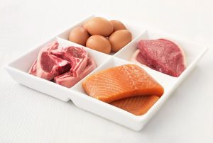 Kiểm soát việc tiêu thụ các chất đạm động vật, bao gồm thịt, trứng và cá